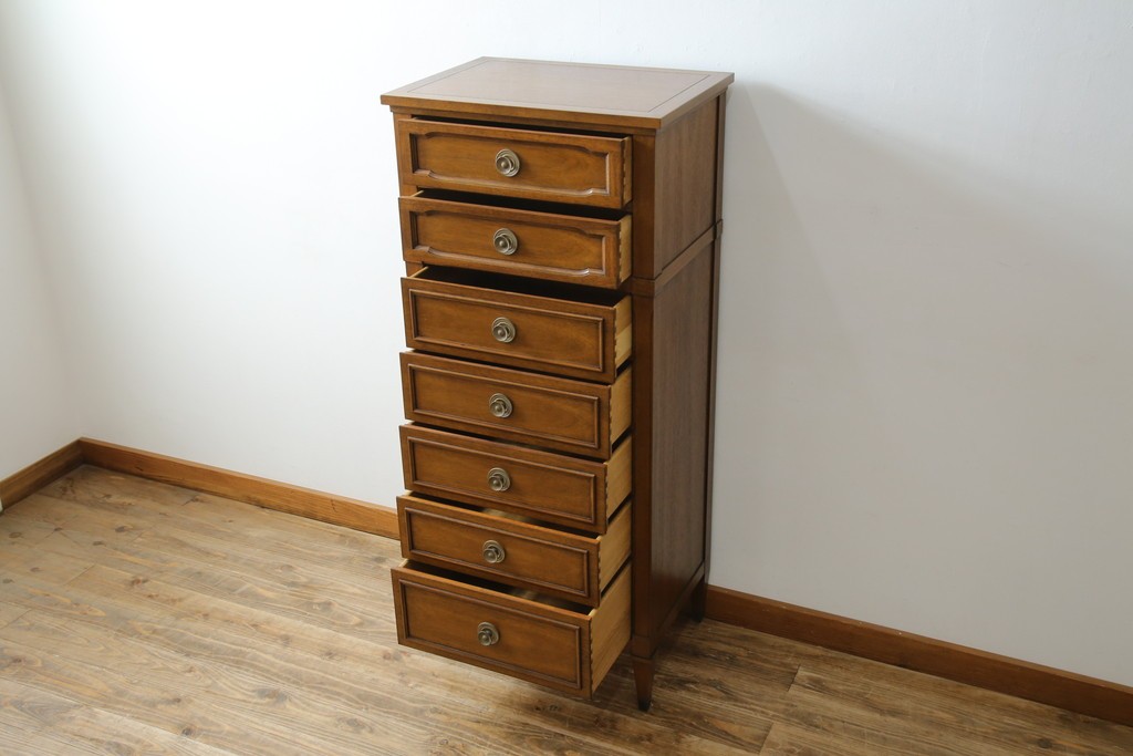 中古　DREXEL HERITAGE(ドレクセルヘリテイジ)　Triune(トライユン)　ランジェリーチェスト(サイドチェスト、引き出し)　定価約43万円相当　(R-056241)