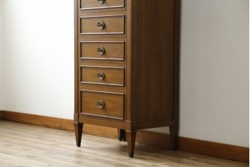 中古　DREXEL HERITAGE(ドレクセルヘリテイジ)　Triune(トライユン)　ランジェリーチェスト(サイドチェスト、引き出し)　定価約43万円相当　(R-056241)