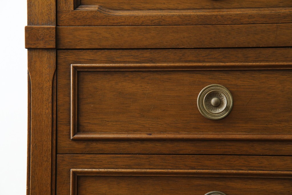 中古　DREXEL HERITAGE(ドレクセルヘリテイジ)　Triune(トライユン)　ランジェリーチェスト(サイドチェスト、引き出し)　定価約43万円相当　(R-056241)