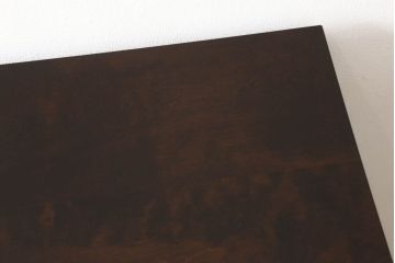 中古　美品　北海道民芸家具　直線的なフォルムとシックな色合いが美しいサイドチェスト(引き出し、チェスト)(R-056290)