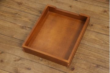 中古　美品　北海道民芸家具　落ち着いた深みのある色合いが美しいサイドボード(サイドキャビネット、戸棚、収納棚)(R-056292)