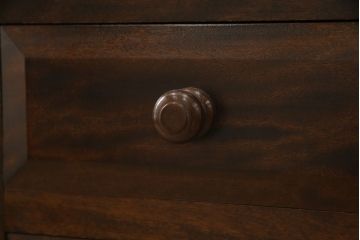 ビンテージ　松本民芸家具　特注品!組み立て式のクラシカルな両袖机(デスク、ニーホールデスク、ヴィンテージ、在宅用、在宅ワーク)(R-056302)