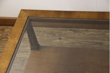 中古　DREXEL HERITAGE(ドレクセルヘリテイジ)　収納スペースも備えた便利なローテーブル(定価約60万円)(センターテーブル)(R-056336)