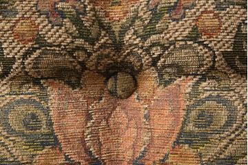 中古　美品　DREXEL HERITAGE(ドレクセルヘリテイジ)　クラシカルな雰囲気を醸し出す1人掛けソファ(一人掛けソファ、アームチェア)(R-056338)