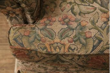 中古　美品　DREXEL HERITAGE(ドレクセルヘリテイジ)　クラシカルな雰囲気を醸し出す1人掛けソファ(一人掛けソファ、アームチェア)(R-056338)