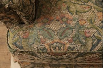 中古　美品　DREXEL HERITAGE(ドレクセルヘリテイジ)　クラシカルな雰囲気を醸し出す1人掛けソファ(一人掛けソファ、アームチェア)(R-056339)