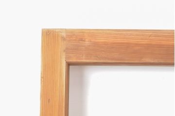 アンティーク建具　レトロな部屋づくりにぴったり!古い木製のガラス戸2枚セット(引き戸)(R-056363)