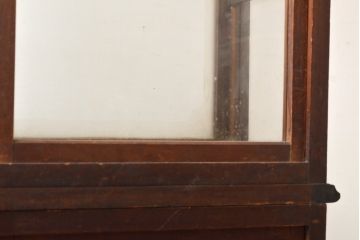 和製アンティーク　おしゃれな大正ロマンデザイン!タバコ屋のガラスケース(ガラスケース、陳列棚、ディスプレイラック)(R-056383)