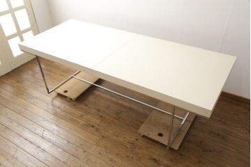 中古　B&B イタリア　Athos(アトス)　特大エクステンションテーブル(ダイニングテーブル)(定価約177万円)(R-056393)