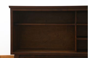 中古　美品　松本民芸家具　A型　4枚引き戸の和モダンなサイドボード(リビングボード)(R-056407)