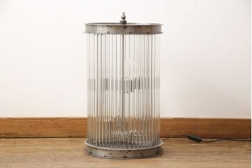 中古　美品　アスプルンド(ASPULUND)取り扱い　イギリス製　HALO(ハロ)　インダストリアルな高級フロアスタンド(テーブルスタンド、照明、フロアライト)(R-056425)