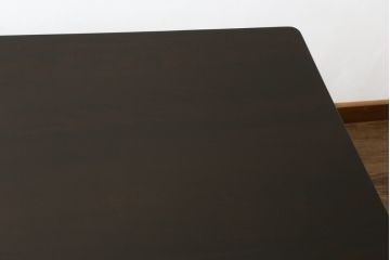 中古　松本民芸家具　クラシカルな脚がおしゃれなT型食卓(ダイニングテーブル、4人掛け、6人掛け)(R-056427)