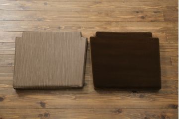 中古　美品　松本民芸家具　洋館に似合う佇まいのD型布張り椅子(ベンチ、アームチェア、1人掛けソファ)(R-056429)