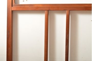 アンティーク建具　昭和初期　レトロスタイル　ノスタルジックなガラス戸3枚セット(引き戸)(R-056454)