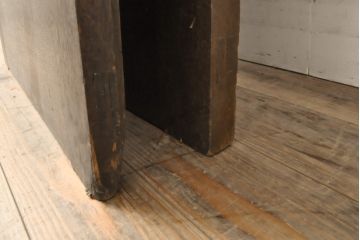 アンティーク建具　迫力のある佇まい!洋館の両開きドア1対(扉、ドア2枚セット)(R-056466)
