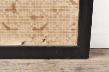 アンティーク建具　大正期　緻密な組子細工が印象的な組子欄間1枚(明り取り、ディスプレイ)(R-056475)