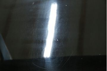 和製ビンテージ　民芸家具　漆塗り　味わい深い牡丹と獅子が描かれた飾り棚(茶棚、収納棚、サイドキャビネット、ヴィンテージ)(R-056483)