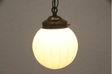 和製アンティーク　レトロなデザインが魅力!上品な印象の天井照明(吊り下げ照明、ペンダントライト、シェード)(R-056502)