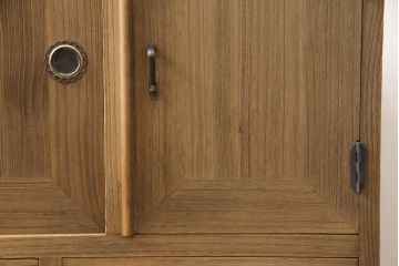 和製アンティーク　整った木目が美しい桐箪笥ローボード(テレビ台、テレビボード、収納棚、桐たんす)(R-056506)