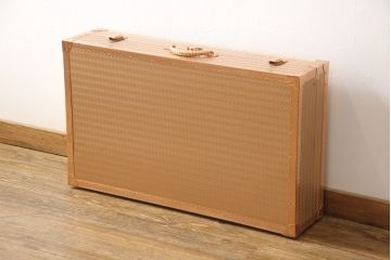 中古　美品　希少な廃盤品!BALS東京　森田恭通デザインの上品なトランクケース(収納、ボックス)(定価約20万円)(R-056526)