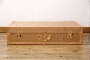 中古　美品　希少な廃盤品!BALS東京　森田恭通デザインの上品なトランクケース(収納、ボックス)(定価約20万円)(R-056526)