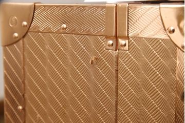 中古　美品　希少な廃盤品!BALS東京　森田恭通デザインの上品なトランクケース(収納、ボックス)(定価約20万円)(R-056526)