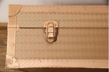 中古　美品　希少な廃盤品!BALS東京　森田恭通デザインの上品なトランクケース(収納、ボックス)(定価約20万円)(R-056526)