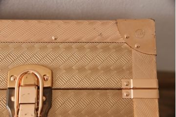 中古　美品　希少な廃盤品!BALS東京　森田恭通デザインの上品なトランクケース(収納、ボックス)(定価約20万円)(R-056526)