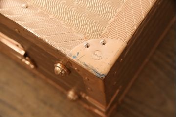 中古　美品　希少な廃盤品!BALS東京　森田恭通デザインの上品なトランクケース(収納、ボックス)(定価約20万円)(R-056526)