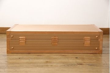 中古　美品　希少な廃盤品!BALS東京　森田恭通デザインの上品なトランクケース(収納、ボックス)(定価約20万円)(R-056526)