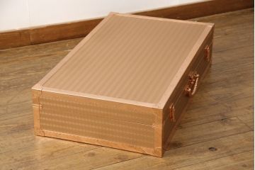 中古　美品　希少な廃盤品!BALS東京　森田恭通デザインの上品なトランクケース(収納、ボックス)(定価約20万円)(R-056527)