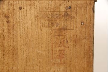 中古　洗練された佇まいが美しい加茂総桐箪笥(胴丸)(定価約160万円)(総桐たんす、引き出し、チェスト、着物箪笥、和タンス)(R-056531)