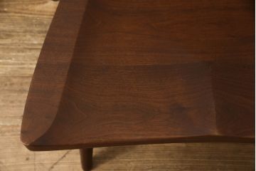 ヴィンテージ　ジョージナカシマ　LOUNGE CHAIR　CN102　ウォールナット　モダンに洗練された佇まいのラウンジチェア(ジョージ・ナカシマ、イス、椅子、ビンテージ)(R-056537)