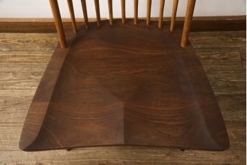 ヴィンテージ　ジョージナカシマ　LOUNGE CHAIR　CN102　ウォールナット　モダンに洗練された佇まいのラウンジチェア(ジョージ・ナカシマ、イス、椅子、ビンテージ)(R-056538)