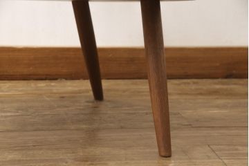 ヴィンテージ　ジョージナカシマ　LOUNGE ARM(ラウンジアーム)　One Arm(ワンアーム、片肘)　CN103　ウォールナット材製!モダンに洗練された左アーム付きラウンジチェア(ジョージ・ナカシマ、イス、椅子、ビンテージ)(R-056539)