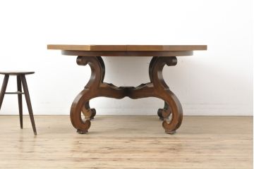 中古　DREXEL HERITAGE(ドレクセルヘリテイジ)  ESPERANTO(エスペラント) エクステンションテーブル(センターテーブル、ダイニングテーブル、ドローリーフテーブル)(R-056546)