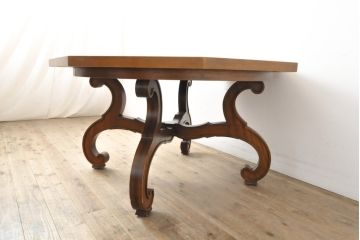中古　DREXEL HERITAGE(ドレクセルヘリテイジ)  ESPERANTO(エスペラント) エクステンションテーブル(センターテーブル、ダイニングテーブル、ドローリーフテーブル)(R-056546)