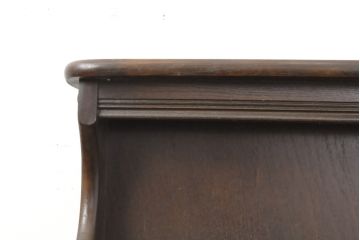 中古　美品　ERCOL(アーコール)　おしゃれなディスプレイが楽しめる壁掛け収納棚(飾り棚、ウォールラック、ウォールシェルフ)(R-056550)