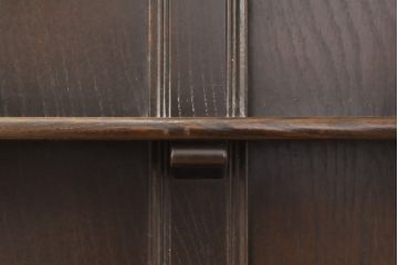 中古　美品　ERCOL(アーコール)　おしゃれなディスプレイが楽しめる壁掛け収納棚(飾り棚、ウォールラック、ウォールシェルフ)(R-056550)