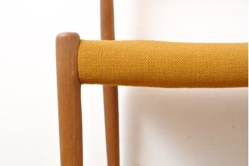 デンマークビンテージ　北欧家具　チーク材　J.L.モラー　デザインモデル79　ナチュラルスタイルの空間づくりにおすすめのダイニングチェア2脚セット(ダイニングチェア、椅子、アームレスチェア、イス、ヴィンテージ)(R-056558)