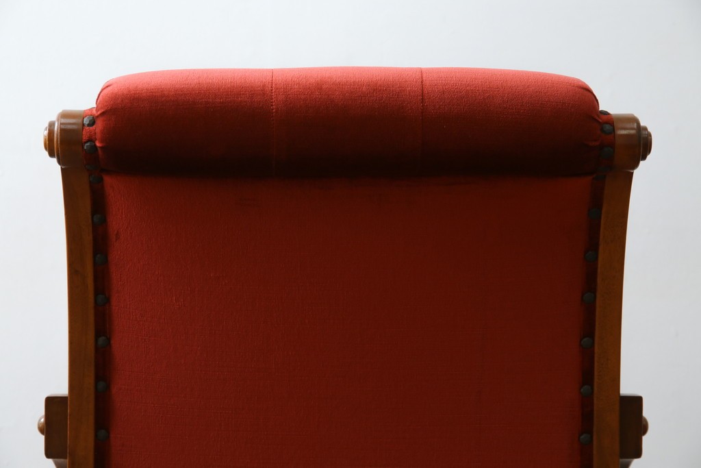 中古　横浜ダニエル(daniel)　ヨーロピアンな部屋づくりにおすすめ!ブーツワイドアームチェア　定価約30万円　(R-056566)