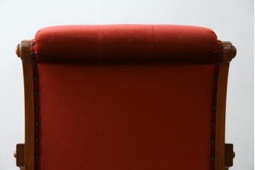 中古　横浜ダニエル(daniel)　ヨーロピアンな部屋づくりにおすすめ!ブーツワイドアームチェア　定価約30万円　(R-056566)