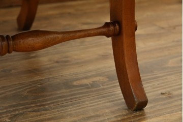 中古　横浜ダニエル(daniel)　ヨーロピアンな部屋づくりにおすすめ!ブーツワイドアームチェア　定価約30万円　(R-056566)