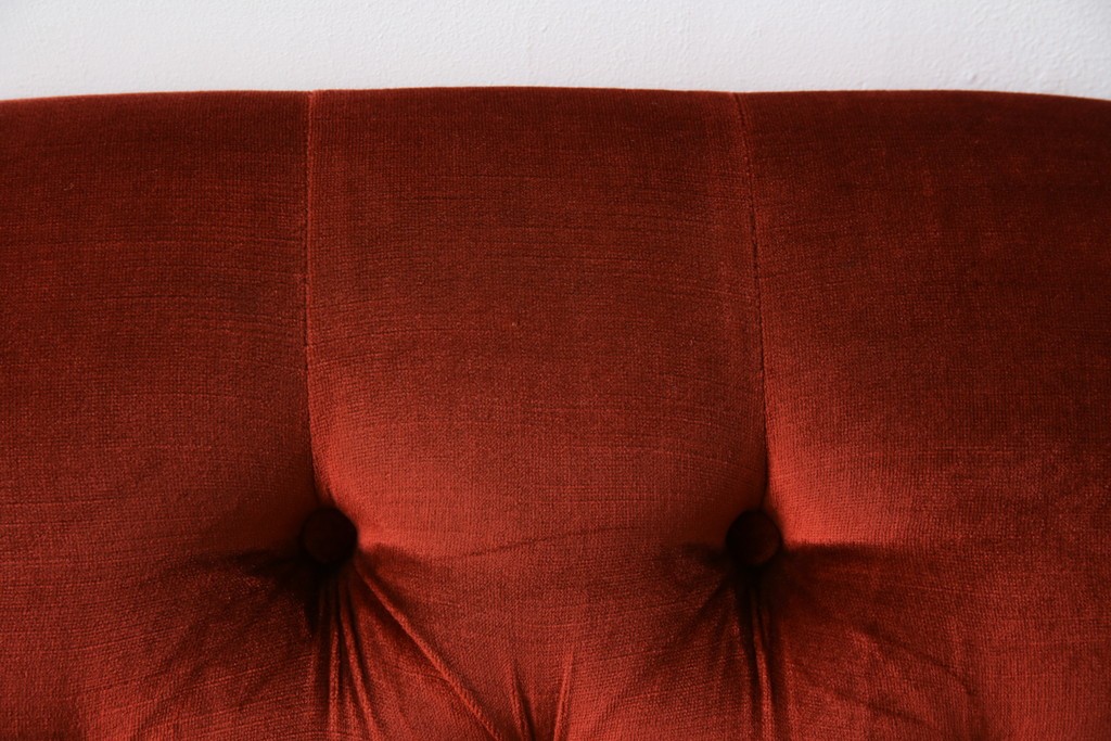 中古　横浜ダニエル(daniel)　ヨーロピアンな部屋づくりにおすすめ!ブーツワイドアームチェア　定価約30万円　(R-056566)