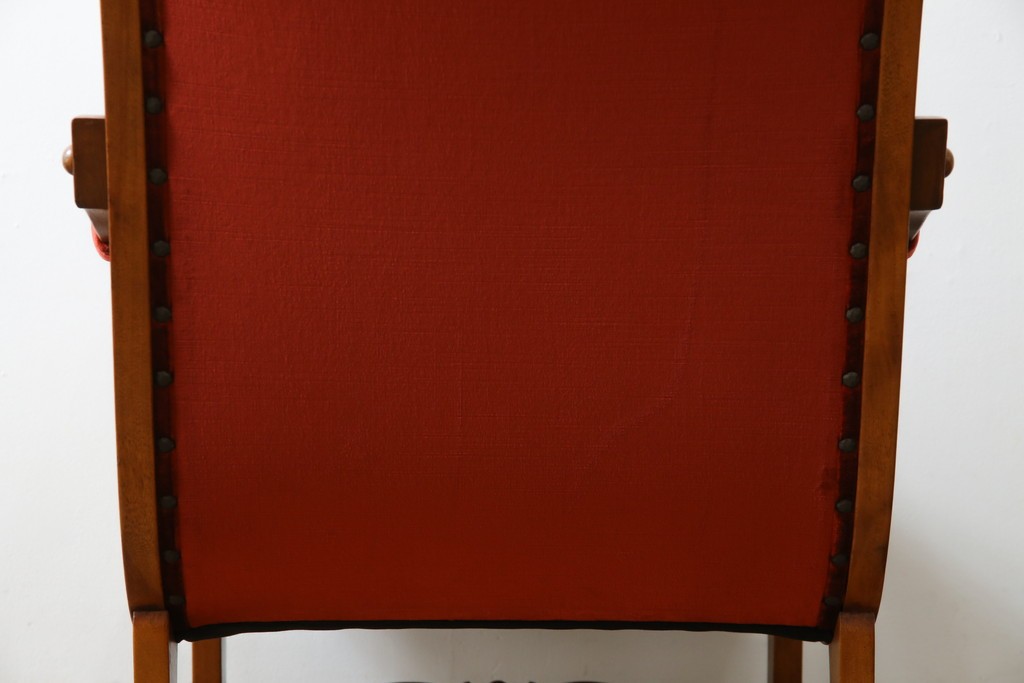 中古　横浜ダニエル(daniel)　ヨーロピアンな部屋づくりにおすすめ!ブーツワイドアームチェア　定価約30万円　(R-056566)