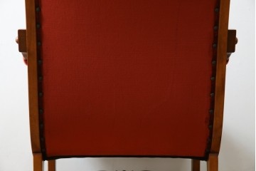 中古　横浜ダニエル(daniel)　ヨーロピアンな部屋づくりにおすすめ!ブーツワイドアームチェア　定価約30万円　(R-056566)