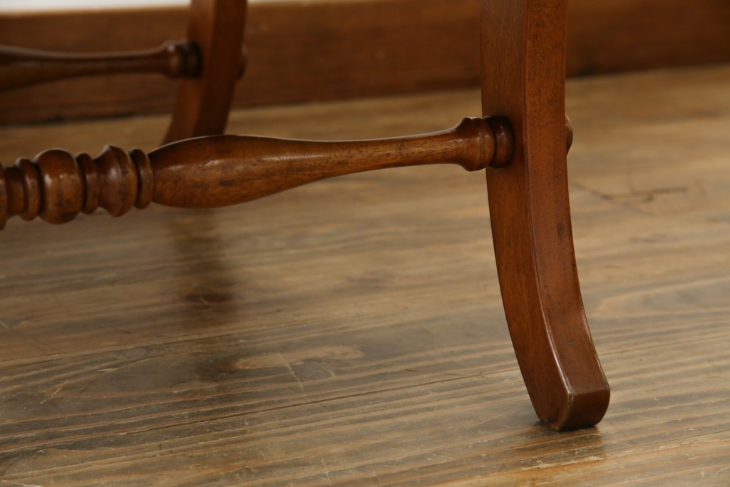 中古　横浜ダニエル(daniel)　ヨーロピアンな部屋づくりにおすすめ!ブーツワイドアームチェア　定価約30万円　(R-056567)