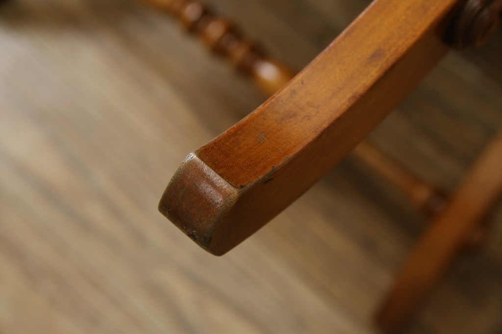 中古　横浜ダニエル(daniel)　ヨーロピアンな部屋づくりにおすすめ!ブーツワイドアームチェア　定価約30万円　(R-056567)