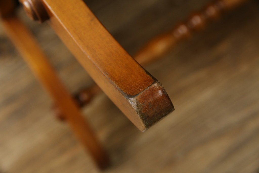 中古　横浜ダニエル(daniel)　ヨーロピアンな部屋づくりにおすすめ!ブーツワイドアームチェア　定価約30万円　(R-056567)