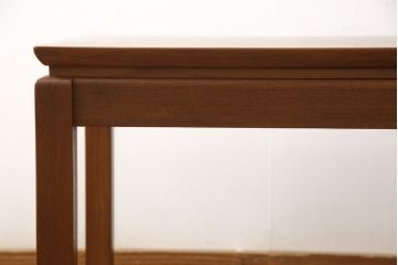デンマークビンテージ　北欧家具　チーク材製の小ぶりなセンターテーブル(ローテーブル、コーヒーテーブル、サイドテーブル、ヴィンテージ)(R-056569)
